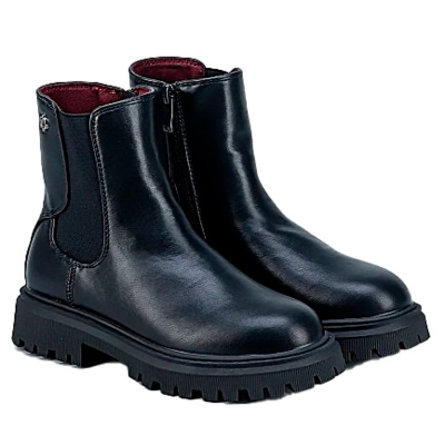 Ботинки для девочки Keddo 956407/03-01 черные 1